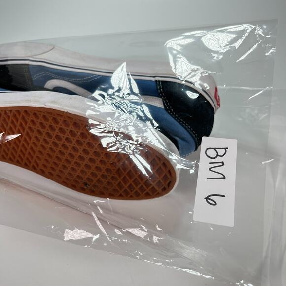 Vans Off The Wall Old Skool Slate Blue Athletic Skate Shoes Men's Size 13 - Picture 10 of 10